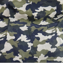 Tissu en tissu de chiffon en camouflage en tissu polyester